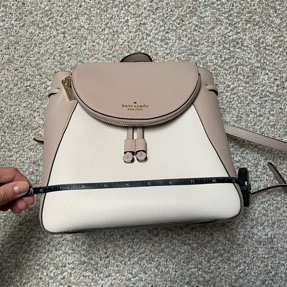 Kate Spade Tan & White Backpack - Picture 6 of 7